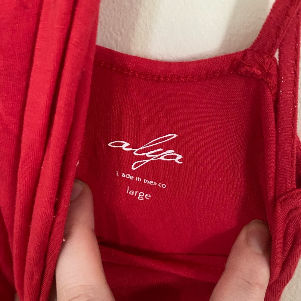 Red shift dress - Picture 4 of 5